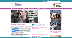 Desktop Screenshot of odonto.uhp-nancy.fr